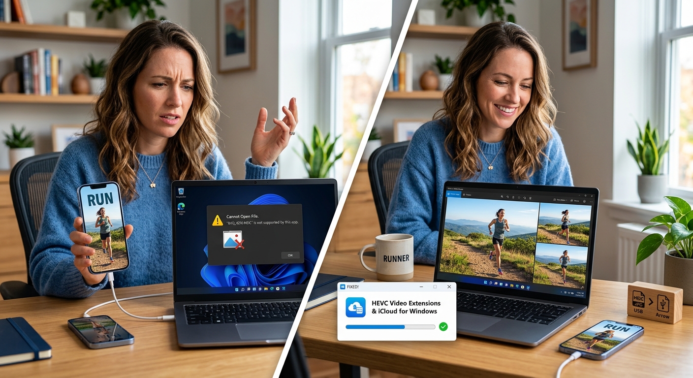Why Your iPhone Running Photos Won’t Open on Windows and How to Fix it