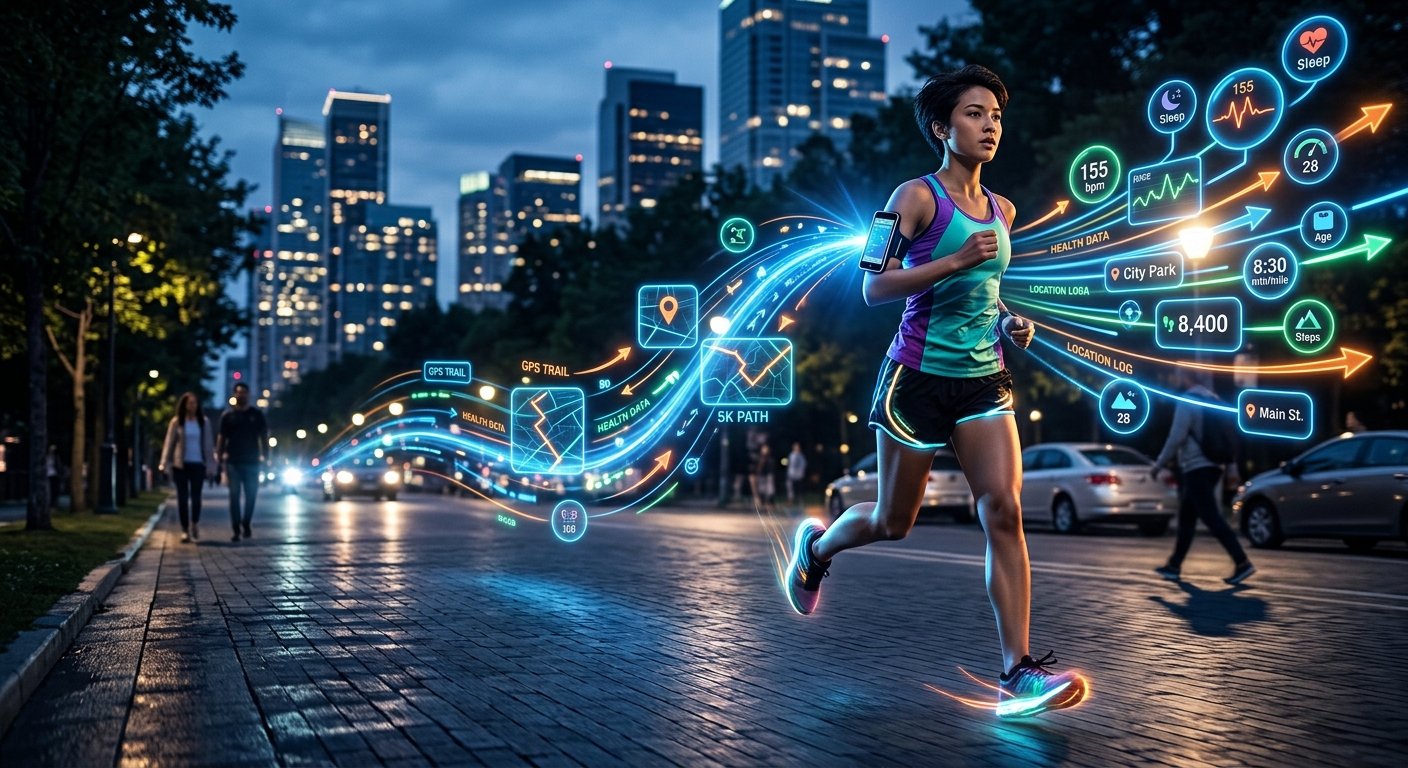 What Your Fitness Apps Are Giving Away About You While You Run