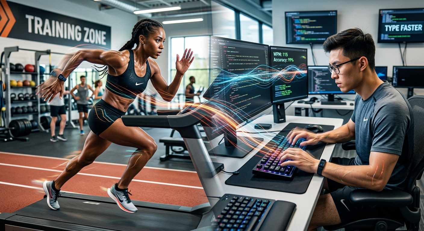 The Overlooked Connection Between Athletic Training and Typing Speed